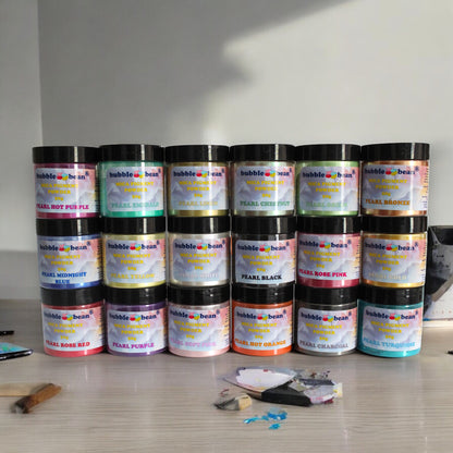 BubbleBean - Mica Pigment Pearlescent Powder
