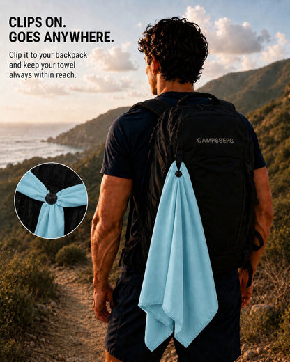 CampsBerg - Quick-Dry Microfibre Towel