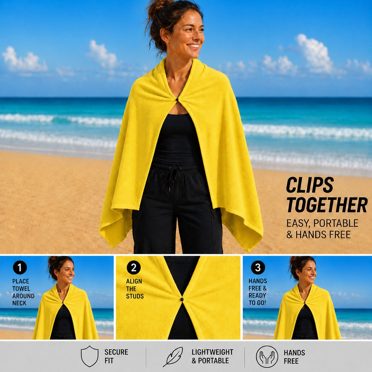 CampsBerg - Quick-Dry Microfibre Towel