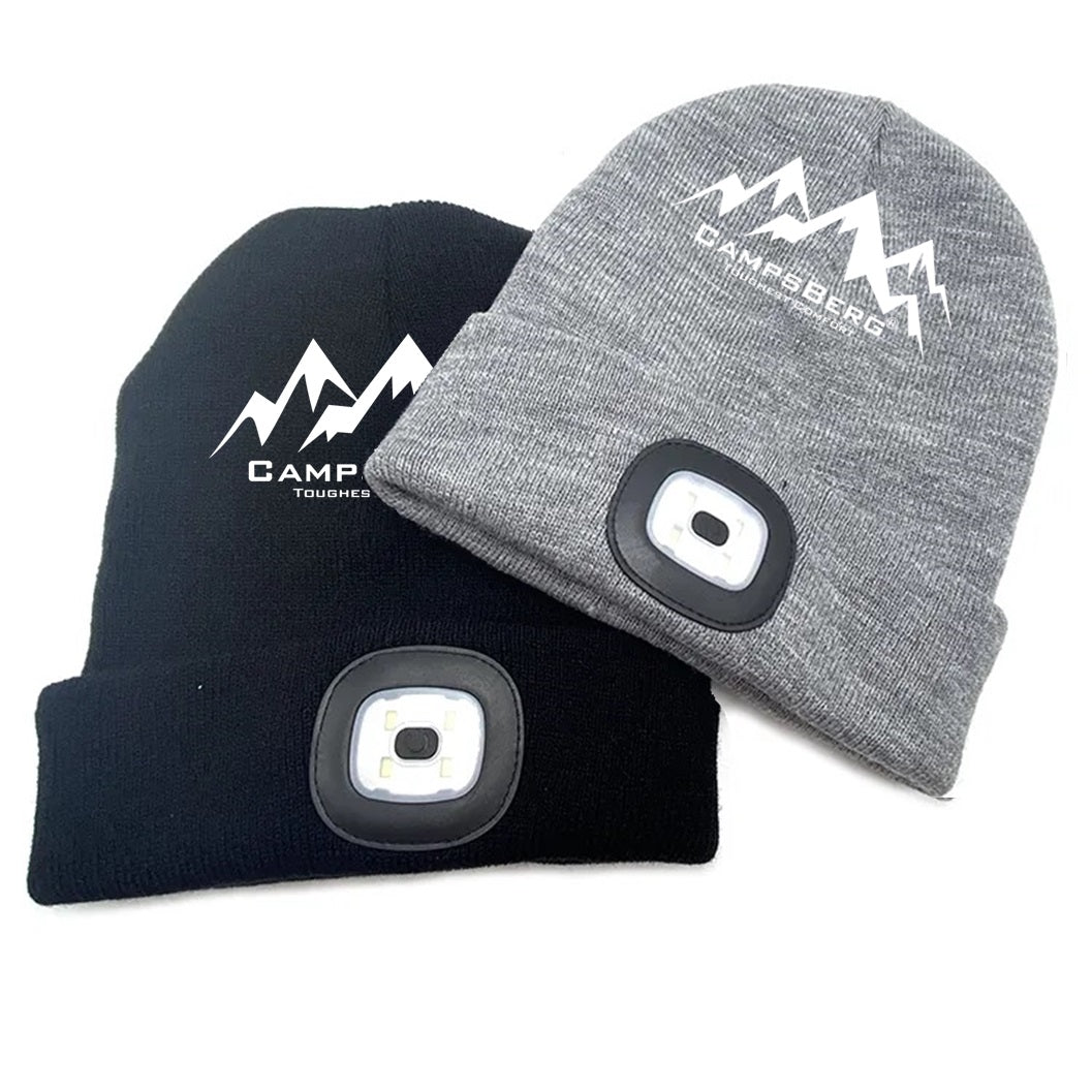 CampsBerg - Outdoor Beanie with Built-in LED