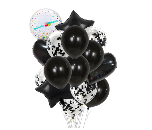 BubbleBean - 14pc Bunched Balloons Set