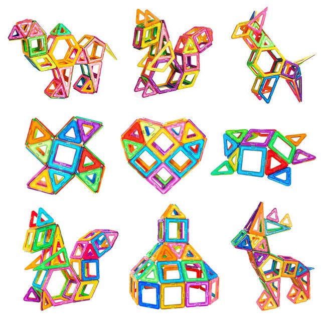 BrIQs - 159pc Mag-Fun Magnetic Block Set