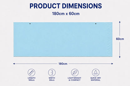 CampsBerg - Quick-Dry Microfibre Towel