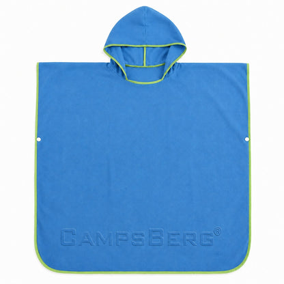 CampsBerg - Quick Dry Microfibre Kids Poncho Beach Towel