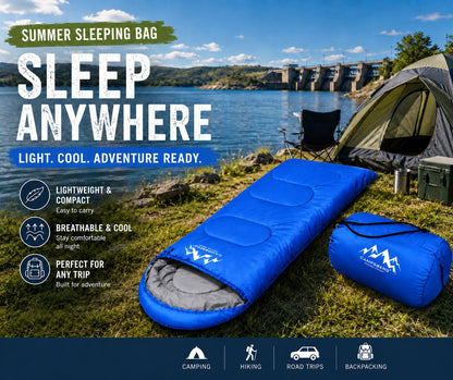 CampsBerg - Envelope Summer Sleeping Bag