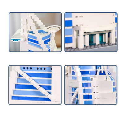 Burj Al Arab Hotel Building Blocks Set