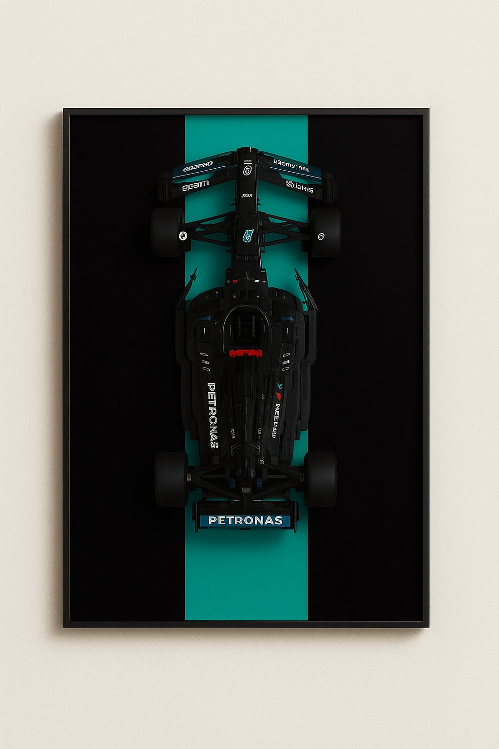 BrIQs - High-End LEGO Car Display Frame