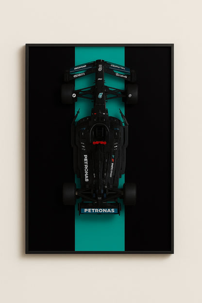 BrIQs - High-End LEGO Car Display Frame