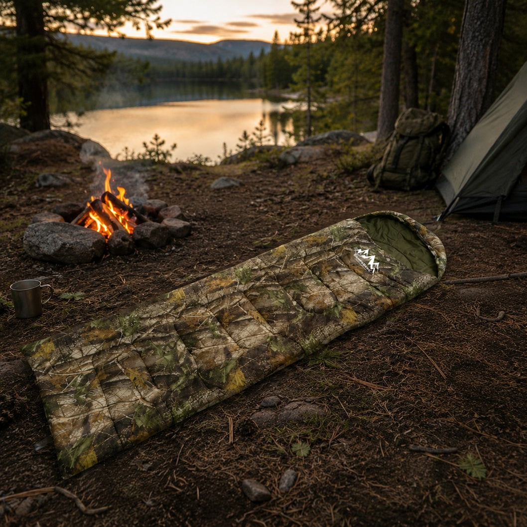 Campsberg Forest Camo Sleeping Bag