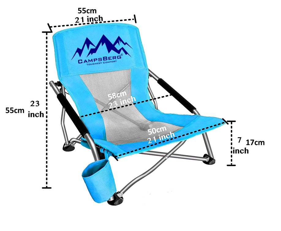 CampsBerg - Aqua Beach Chair