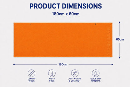 CampsBerg - Quick-Dry Microfibre Towel