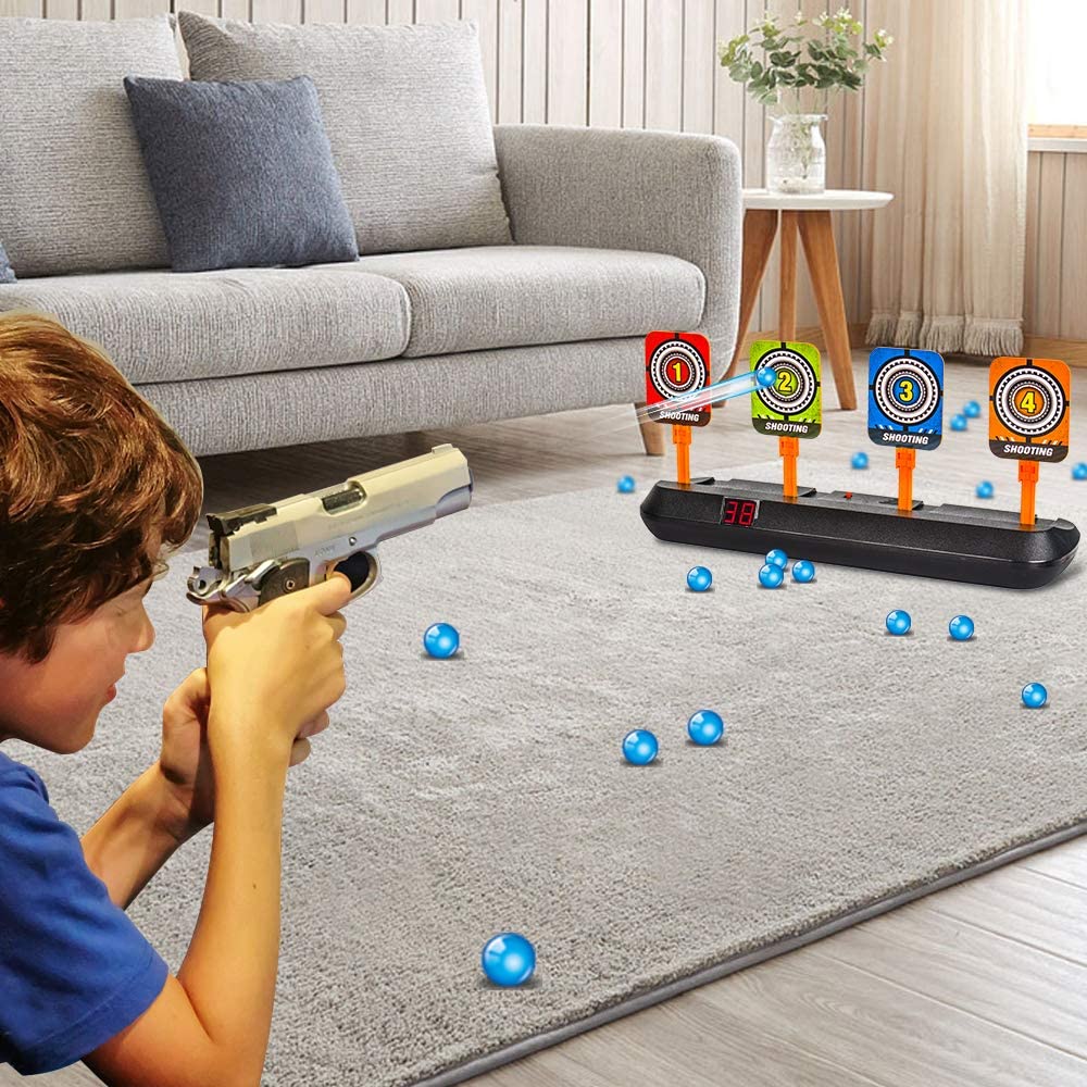 BrIQs - Automatic Electronic Target for Foam Dart Gun