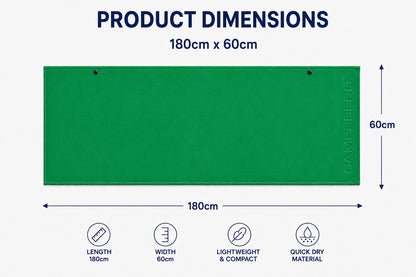 CampsBerg - Quick-Dry Microfibre Towel