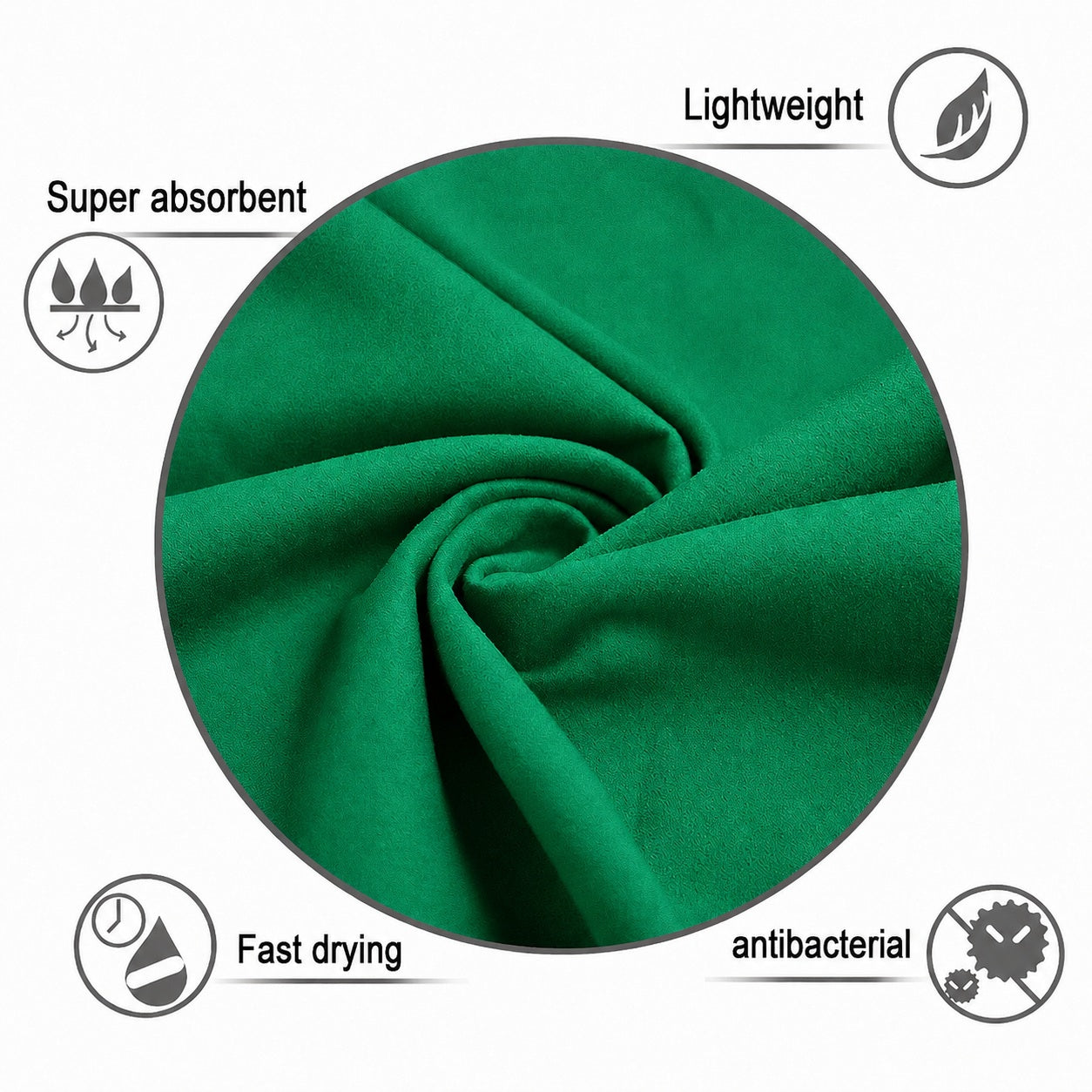 CampsBerg - Quick-Dry Microfibre Towel
