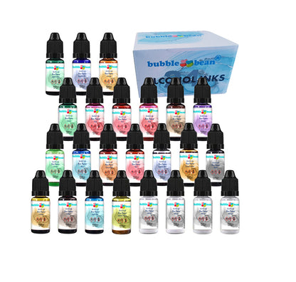 BubbleBean - Alcohol Inks Set of 24