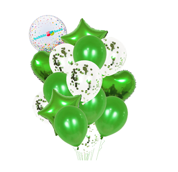 BubbleBean - 14pc Bunched Balloons Set