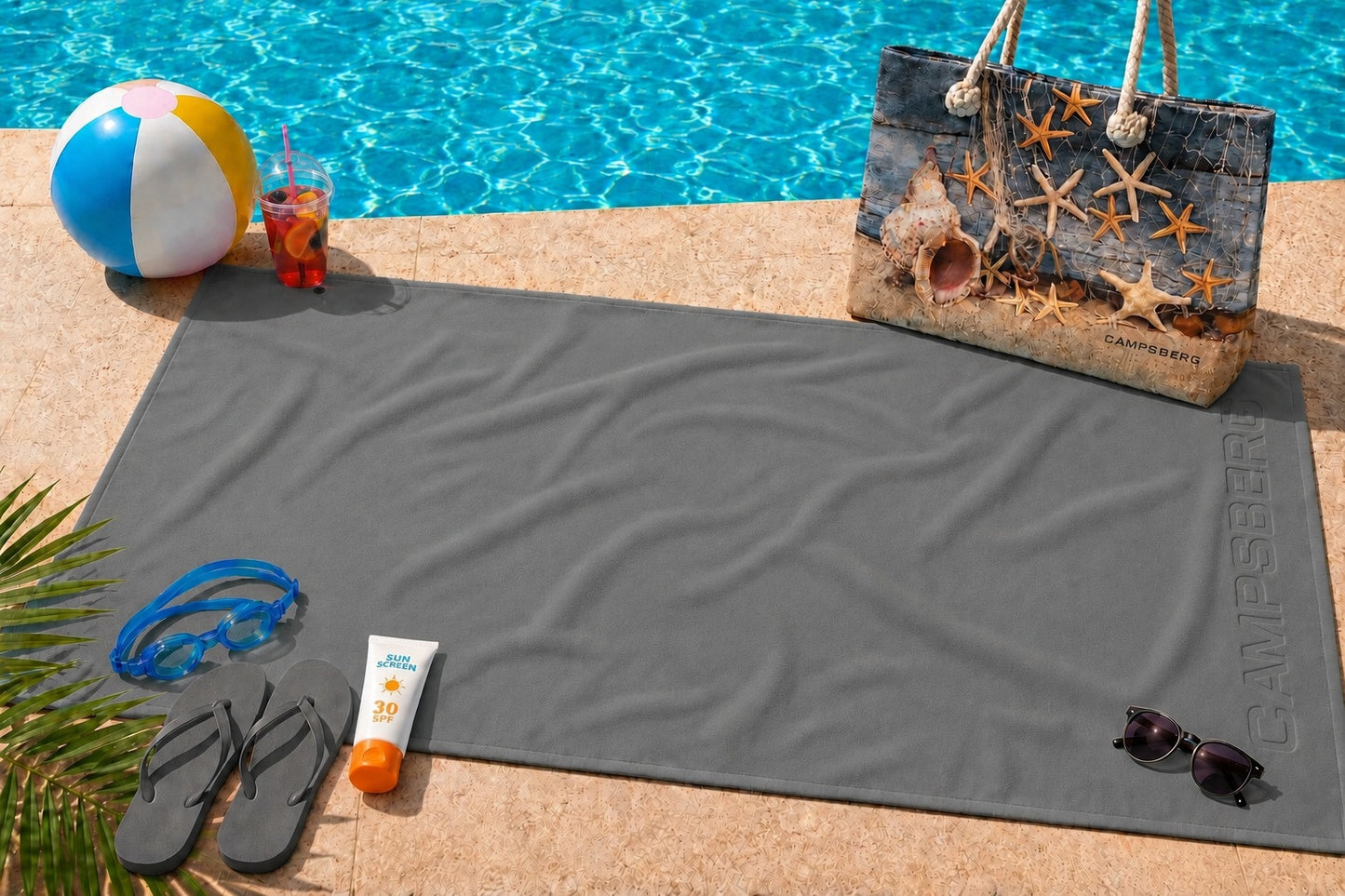 CampsBerg - Quick-Dry Microfibre Towel