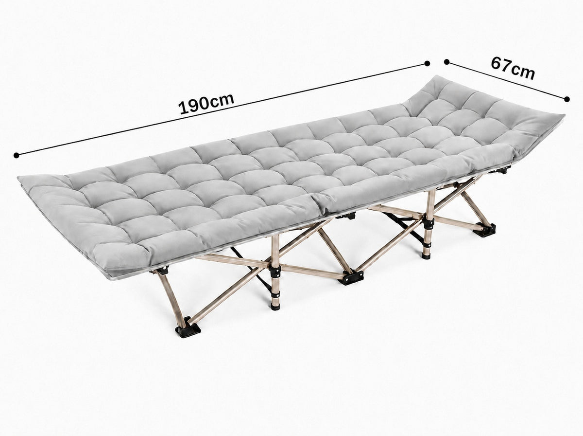 CampsBerg - EasyRest Heavy Duty Bed + Mattress