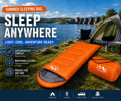 CampsBerg - Envelope Summer Sleeping Bag