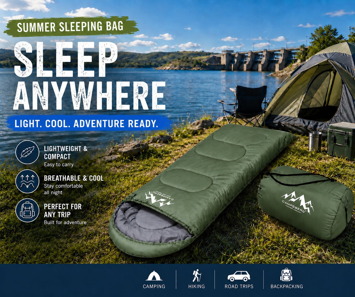 CampsBerg - Envelope Summer Sleeping Bag
