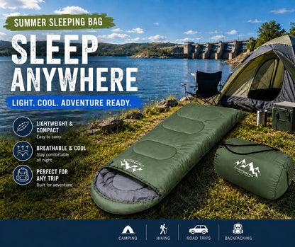 CampsBerg - Envelope Summer Sleeping Bag