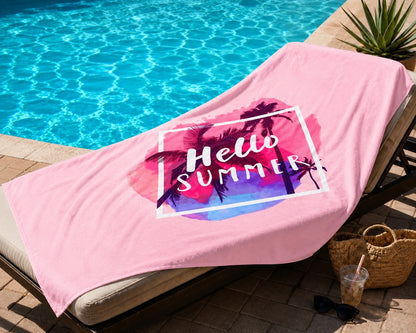 CampsBerg - Quick Dry Microfibre Beach Towel - Summer Stripes