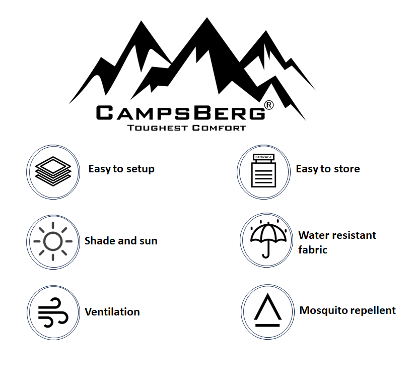 CampsBerg - Karoo 2.0 Camping Tent