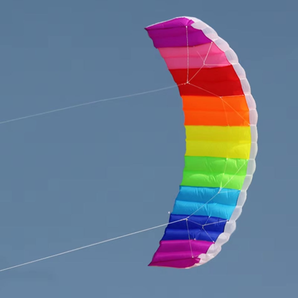 CampsBerg - Multi-Colour Power Kite (200cm x 80cm)