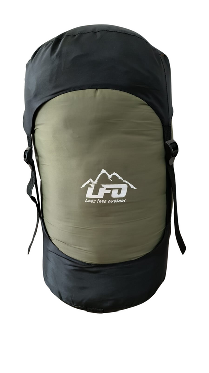 CampsBerg - LFO Military Green Duck Down Sleeping Bag