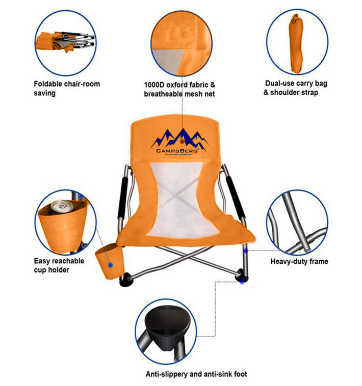 CampsBerg - Aqua Beach Chair