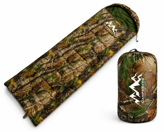 Campsberg Forest Camo Sleeping Bag