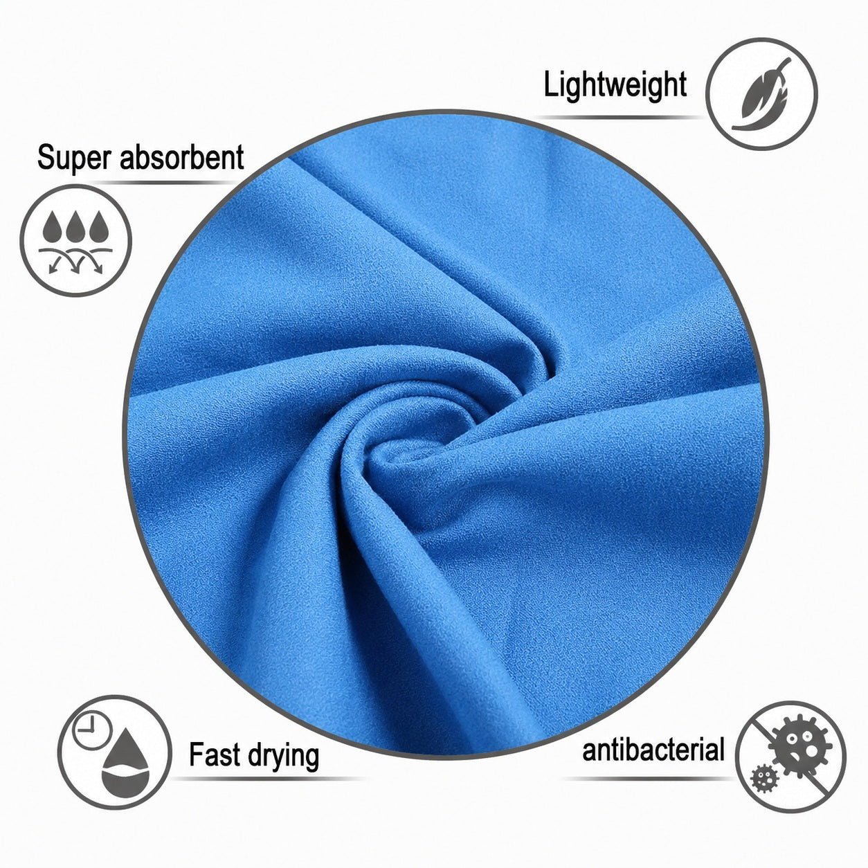 CampsBerg - Quick-Dry Microfibre Towel