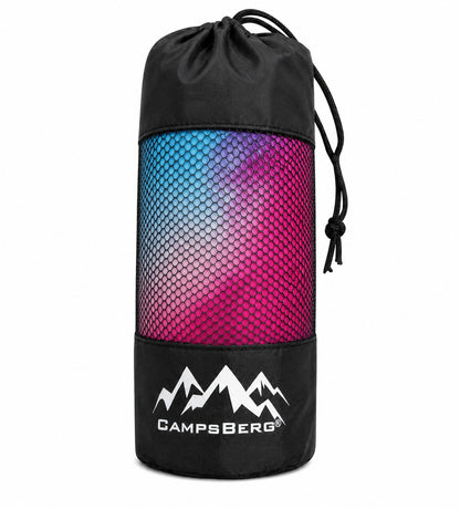 CampsBerg - Quick Dry Microfibre Beach Towel - Summer Stripes