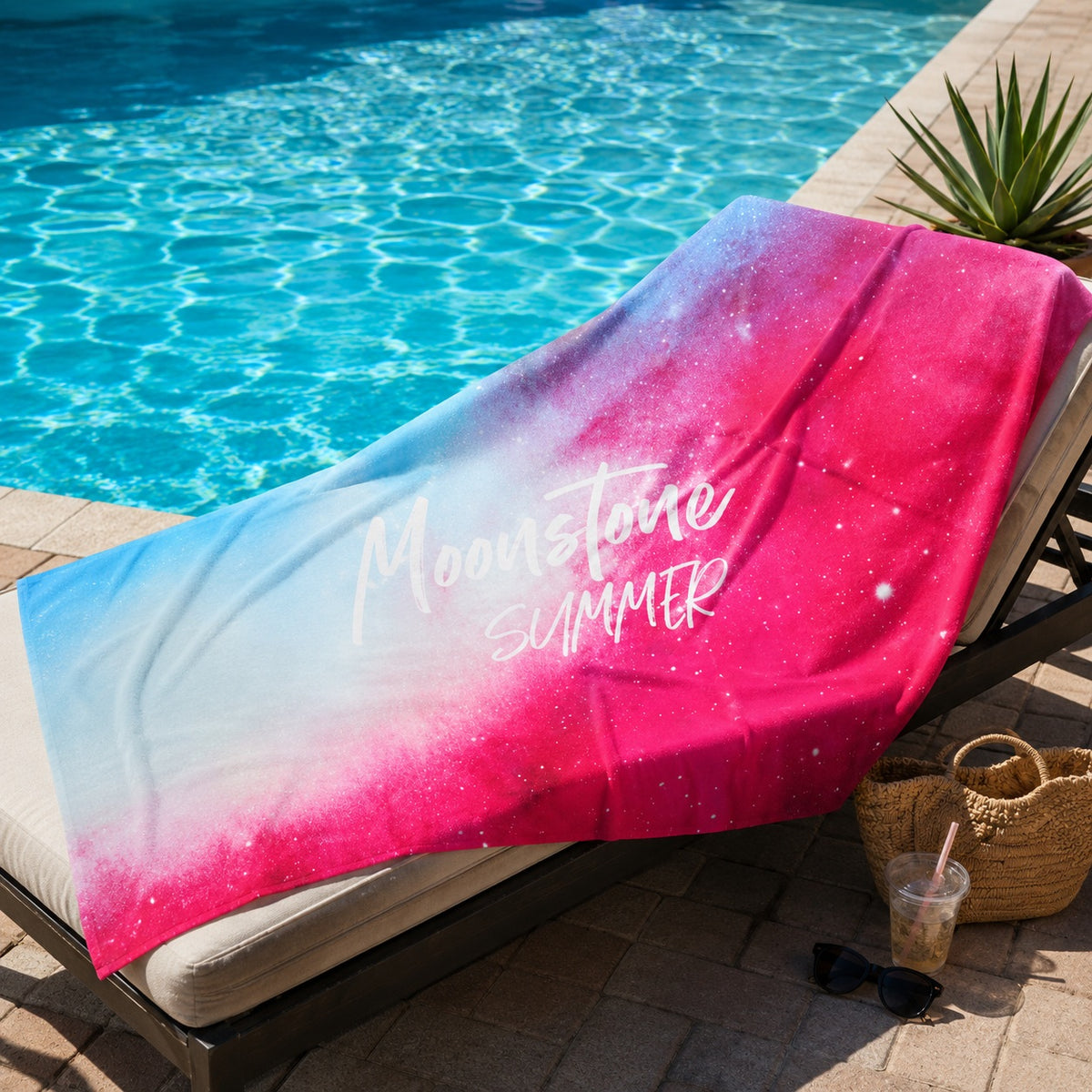 CampsBerg - Quick Dry Microfibre Beach Towel - Summer Stripes