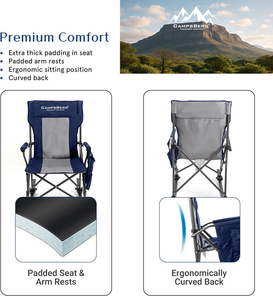 CampsBerg - Rocking Camping Chair