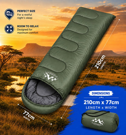 CampsBerg - Envelope Summer Sleeping Bag