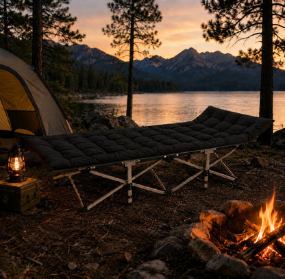 CampsBerg - EasyRest Heavy Duty Bed + Mattress