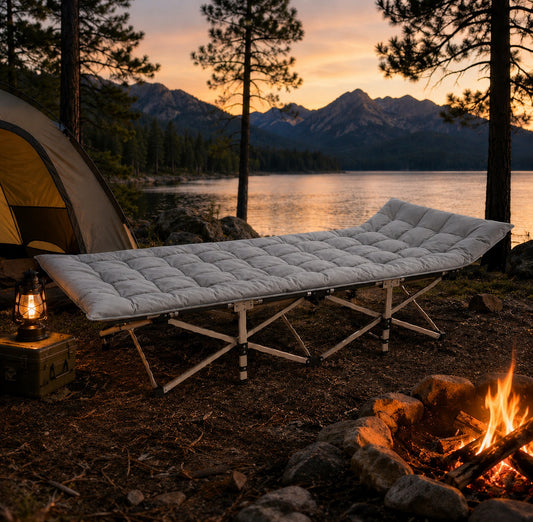 CampsBerg - EasyRest Heavy Duty Bed + Mattress