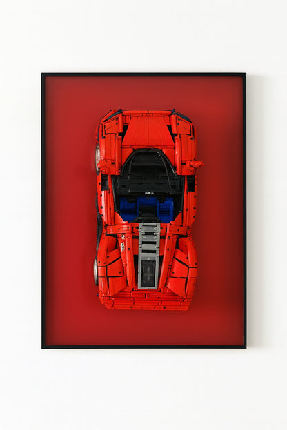 BrIQs - High-End LEGO Car Display Frame