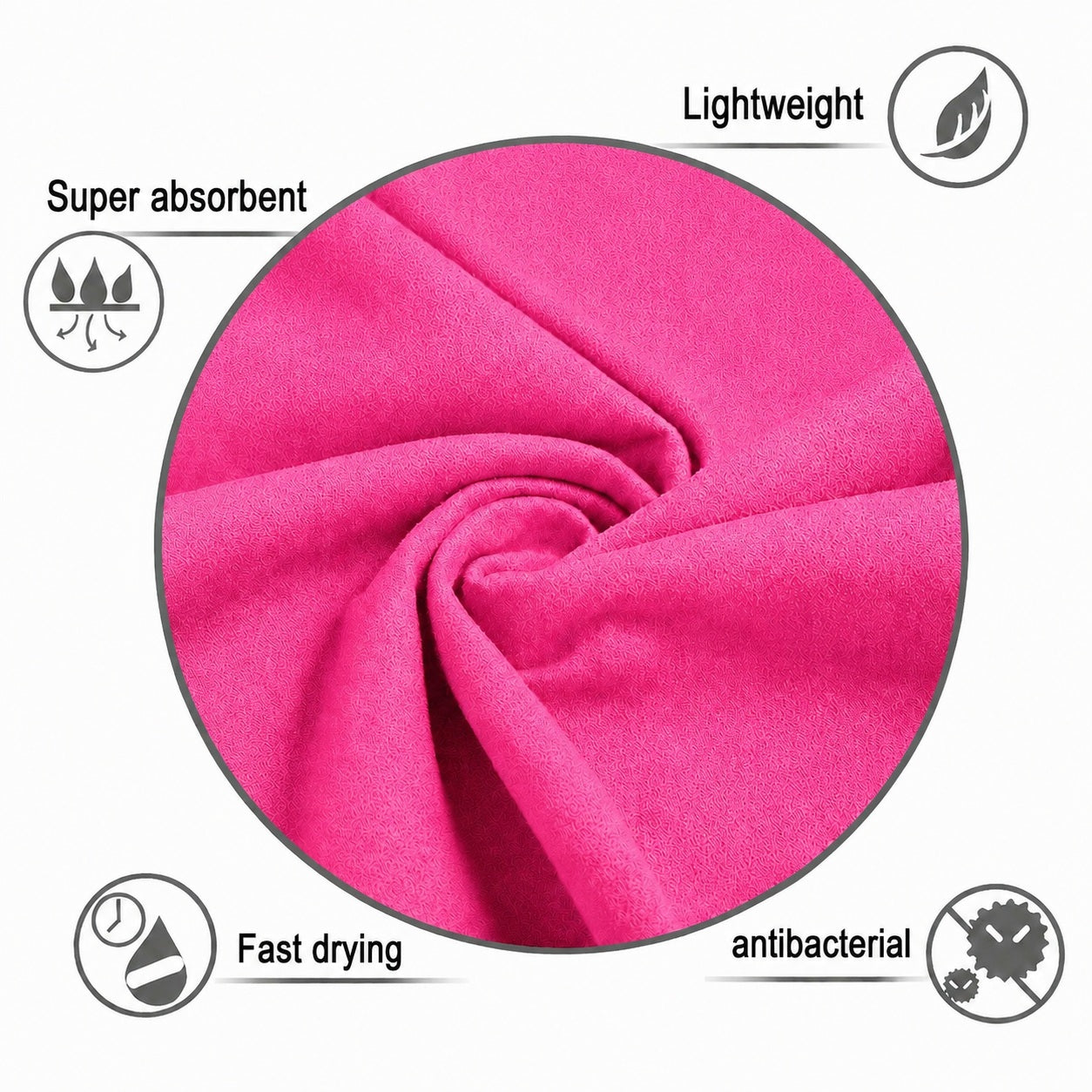 CampsBerg - Quick-Dry Microfibre Towel