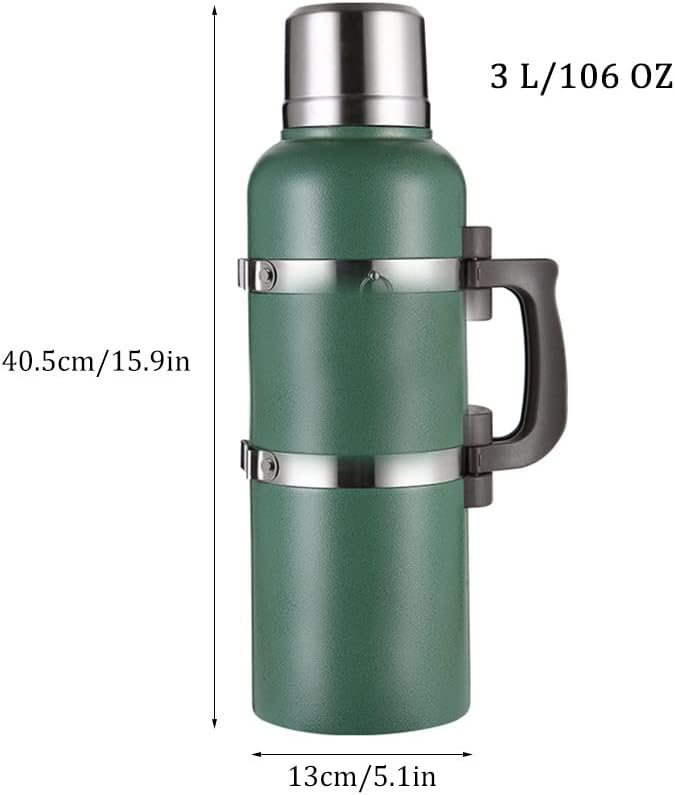 Double Wall Vacuum Flask - 3000ml