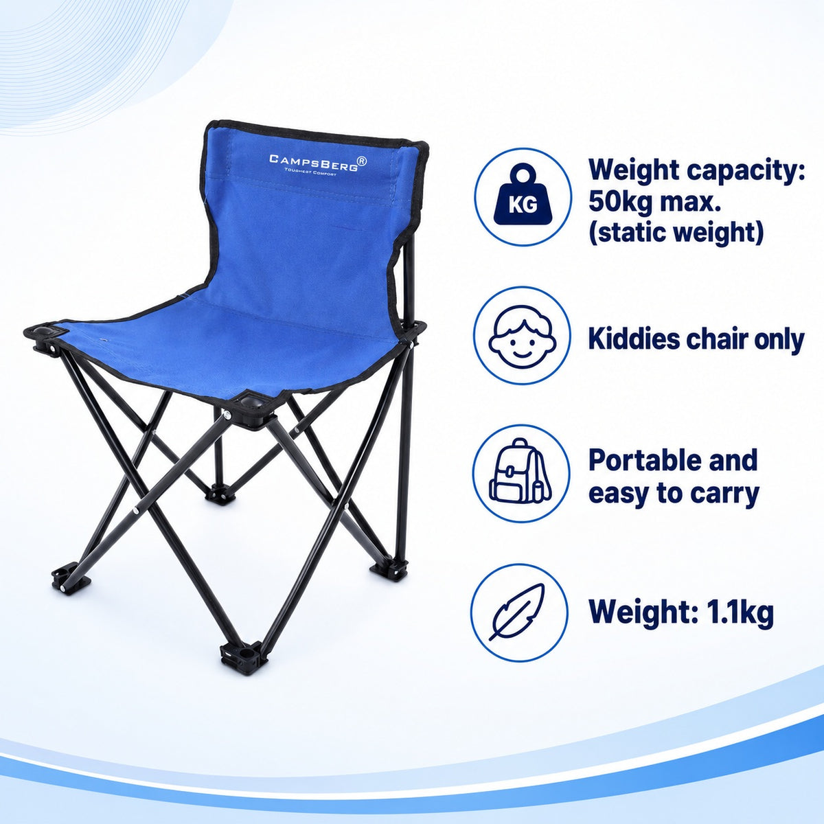 CampsBerg - Kiddies Buddy Camping Chair