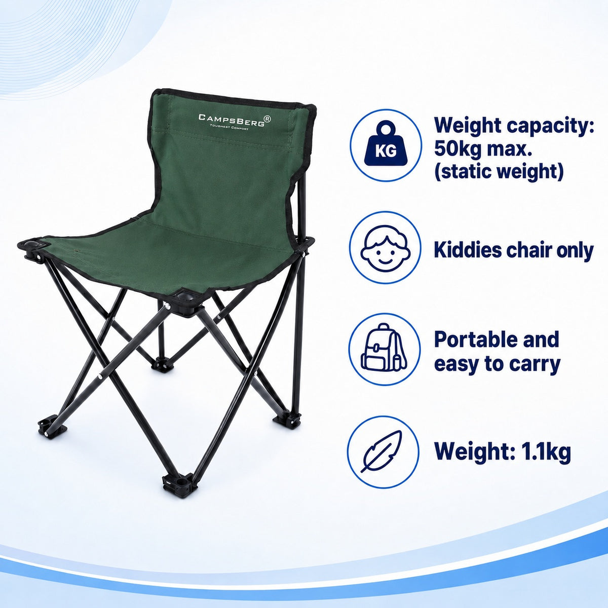 CampsBerg - Kiddies Buddy Camping Chair