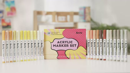 Arrtx - Acrylic Paint Markers 120A Anime