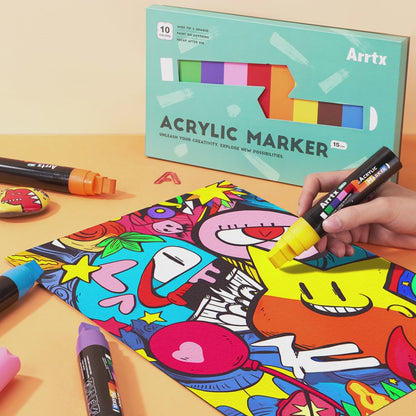 Arrtx JUMBO 15mm Acrylic Markers