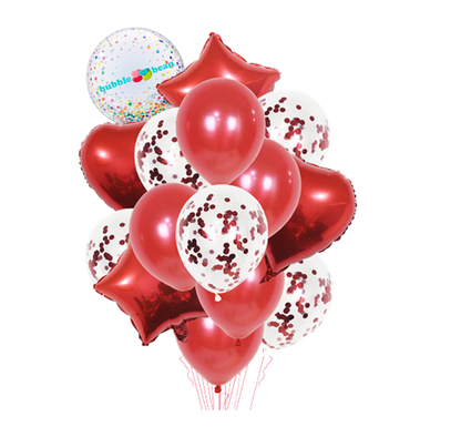 BubbleBean - 14pc Bunched Balloons Set