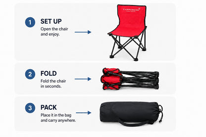 CampsBerg - Kiddies Buddy Camping Chair