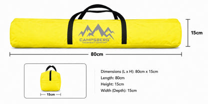 Campsberg - Instant Half Dome Beach Tent