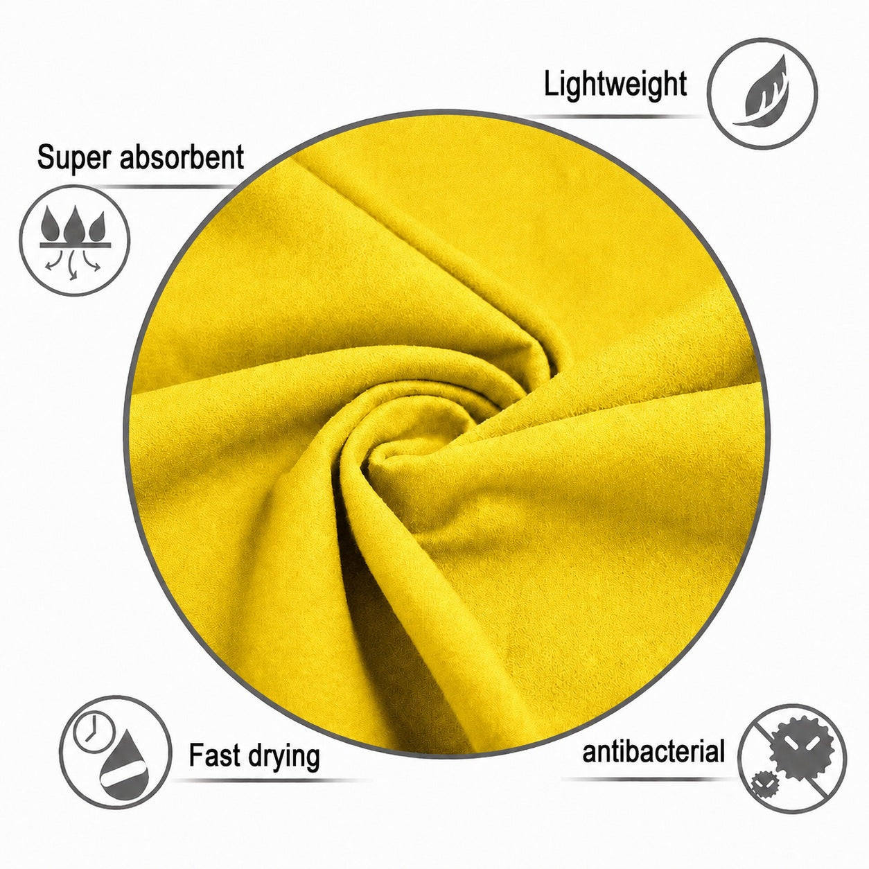 CampsBerg - Quick-Dry Microfibre Towel