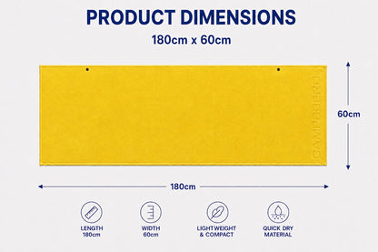 CampsBerg - Quick-Dry Microfibre Towel